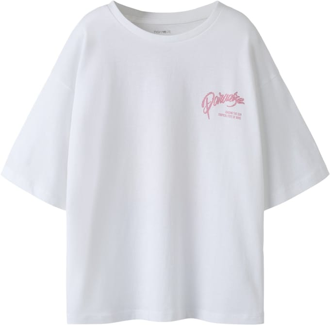 NAME IT - NKFHAIMA SS RLX TOP BOX - Meisjes - T-shirts