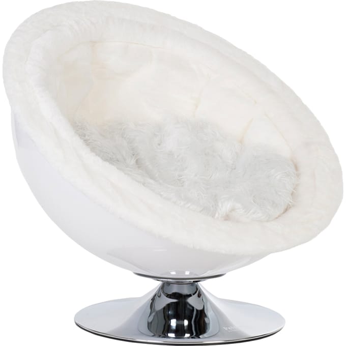 Ø60 cm Retro Kattenmand Pet Nest White