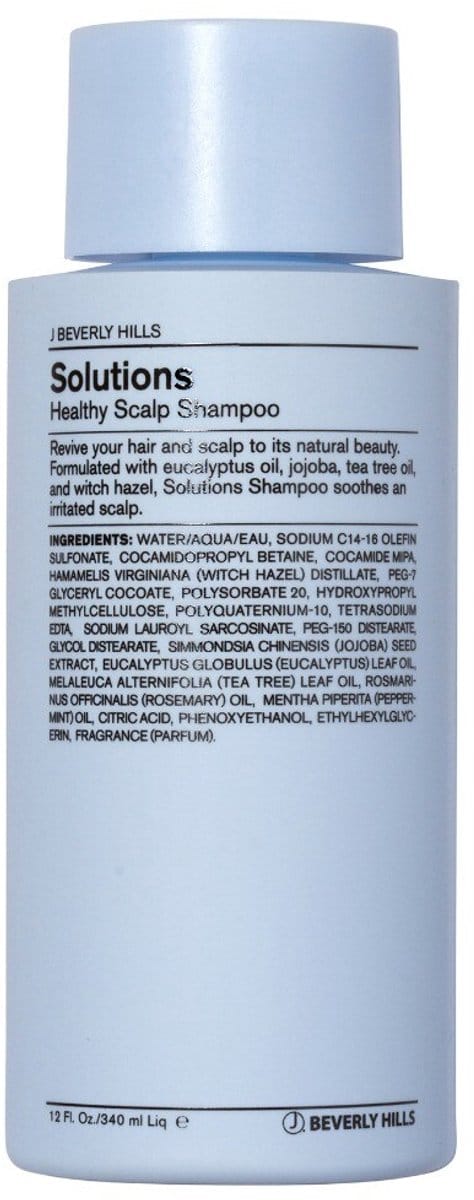 J Beverly Hills Blue Solutions Shampoo 340 ml - Normale shampoo - Voor Alle haartypes