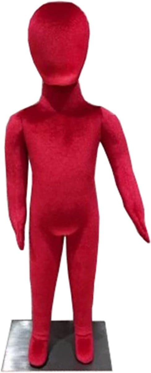 Kinder Mannequin - Naaimodel Kind - Kleding Presenteren - Flexibel Stevig - 1-14 Jaar - Zwart