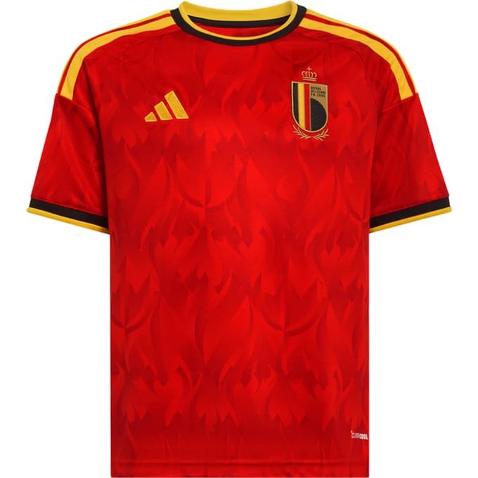 Adidas Belgium Truien/Replica's Kinder - Rood - Maat 135 - 140 CM - Poly Mesh