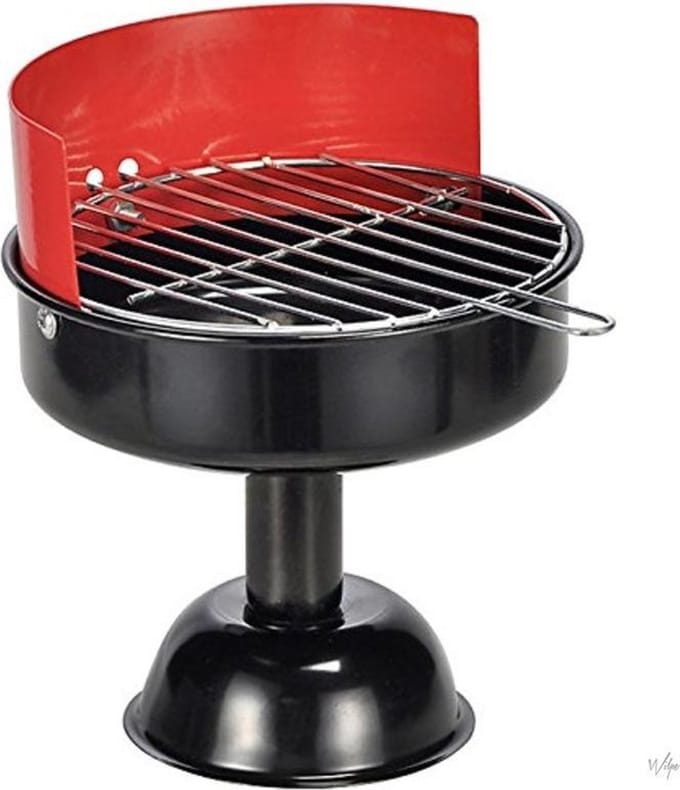 haushalt 16053 - Design Asbak in Grill
