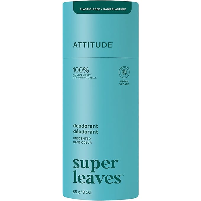 Attitude Super Leaves Deodorant - Geur vrij