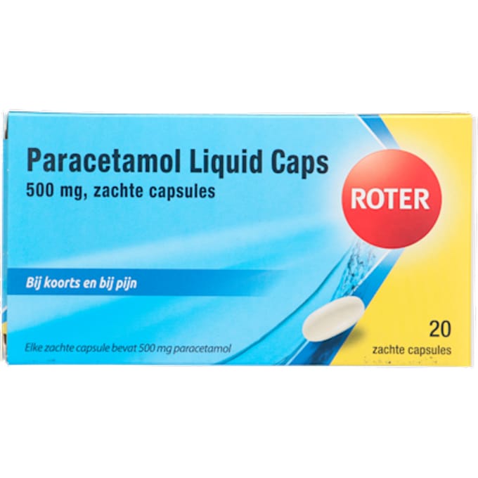 Paracetamol 500mg liquid caps