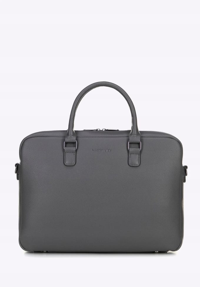 WITTCHEN Laptoptas 16" Eco-leer Grijs - Stijlvol & Praktisch