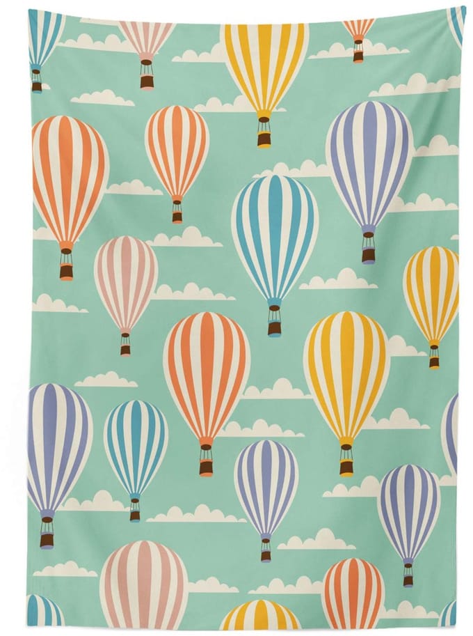 ABAKUHAUS Tafelkleed – 140x170 cm – Geometrisch patroon – Satijn