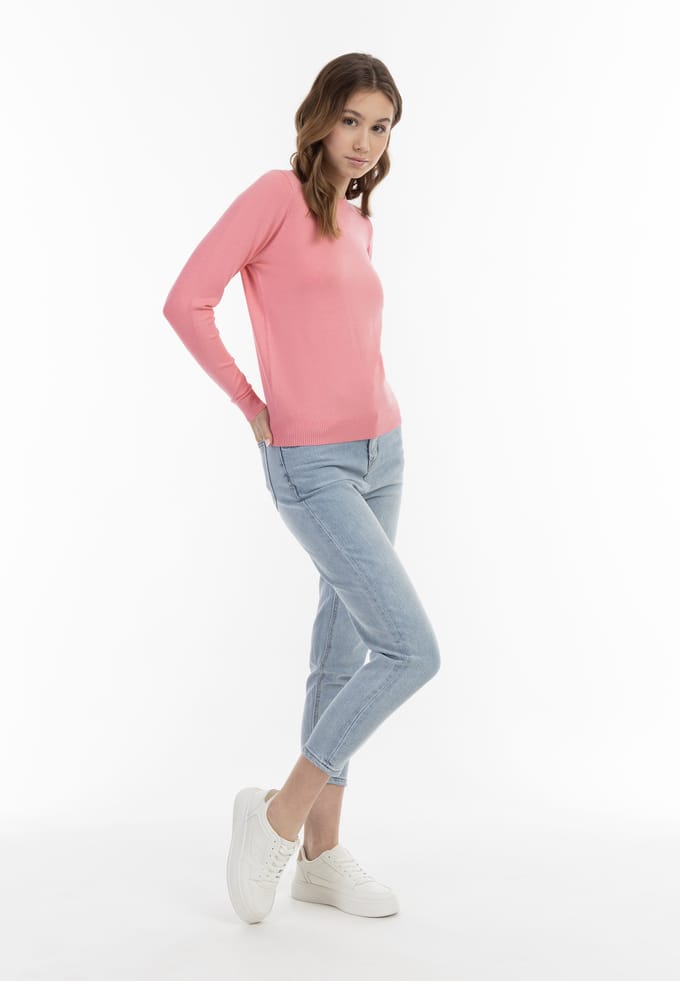 Mymo Gebreide trui Dames roze