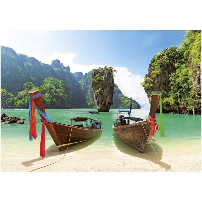 Educa puzzel James Bond Island Thailand - 1000 stukjes karton.