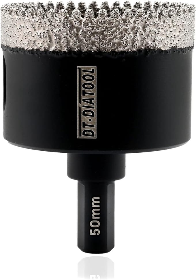 Diamant Boor - Gatenzaag - Tegels Boren - Triangular Schacht - 50 mm