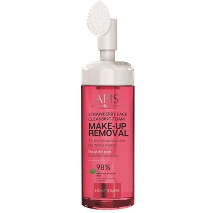 Apis Aardbeien Reinigingsschuim - MAKE-UP VERWIJDERING - 150ml