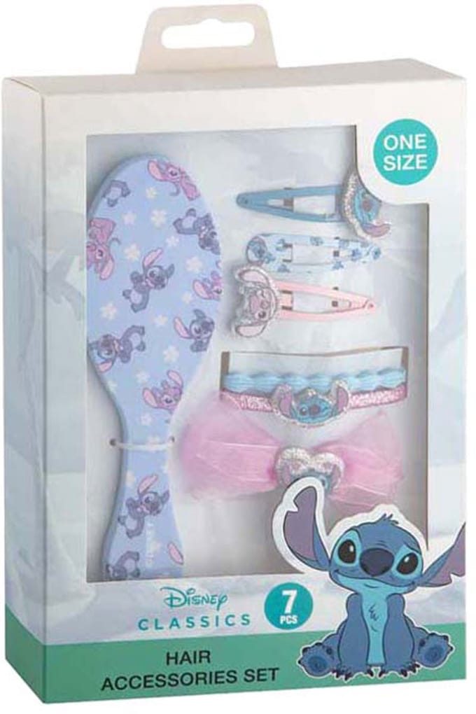 Creative Craft Group haaraccessoires set Stitch voor kinderen - 7 stuks.