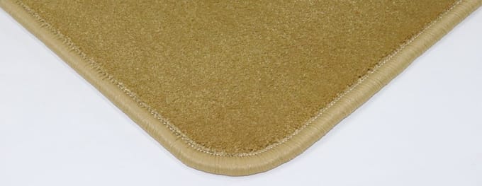 Vloerkleed - Loper - Amber - oker geel - 68x180cm