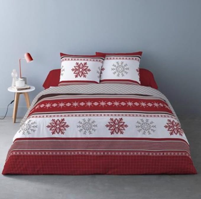 Dekbedovertrek Flanel - Winter - Extra Breed - 260 x 240 cm - Eleda