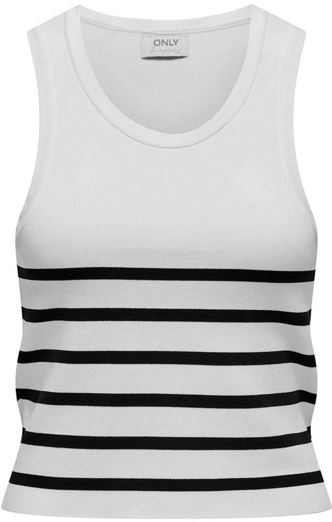 ONLY - ONLLILL SL U-NECK RACER BACK TOP CC KNT - Dames - Tank tops
