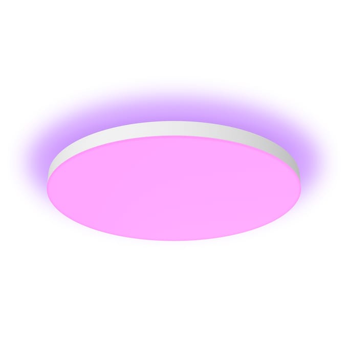 Philips Hue Datura paneellamp - wit en gekleurd licht - rond - wit