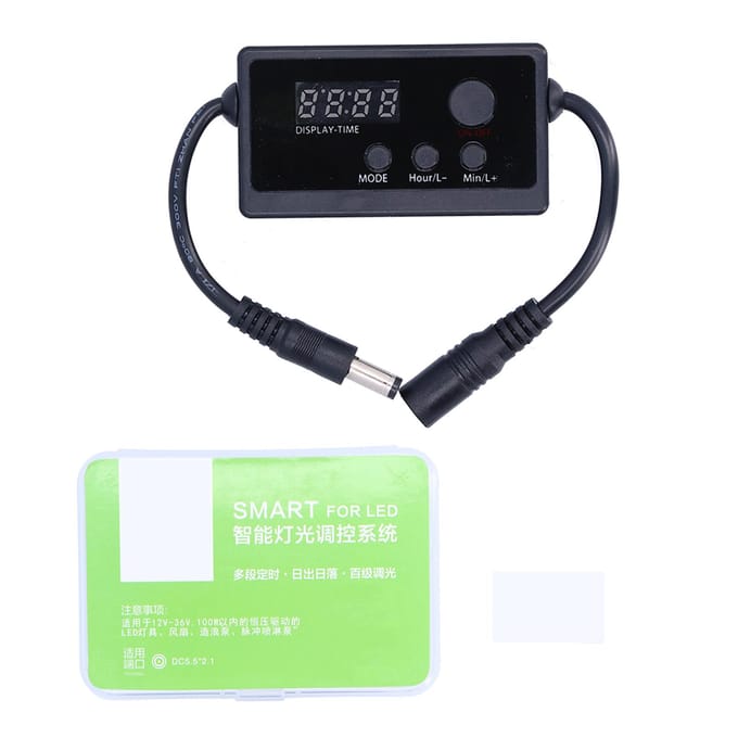 Fish Tank Intelligent Light LED Dimmer Light Modulator Controller Aquariumaccessoire black