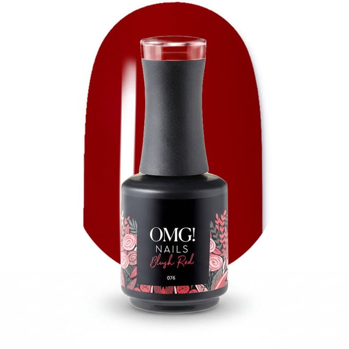 Limea OMG Gellak 076 Blush Red 15ml - Gel nagellak - Rode Gel lak - OMG nails - Rood