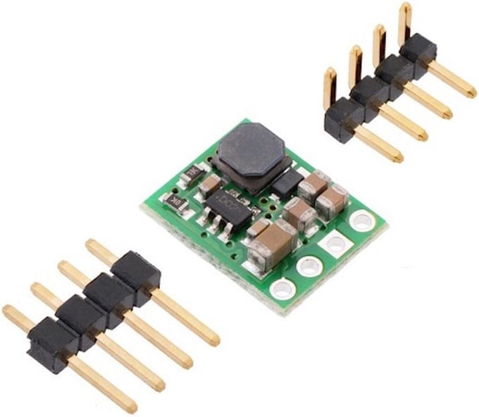 7,5V, 600mA Step-Down spanningsregelaar D36V6F7 Pololu 3794