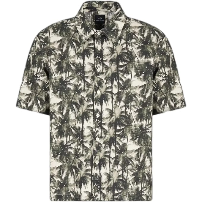 Armani Exchange Shirt Overhemd met korte mouwen
