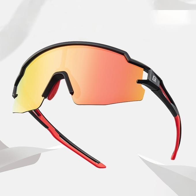 Rockbros Kids Cycling Glasses Polarized UV Protection Black