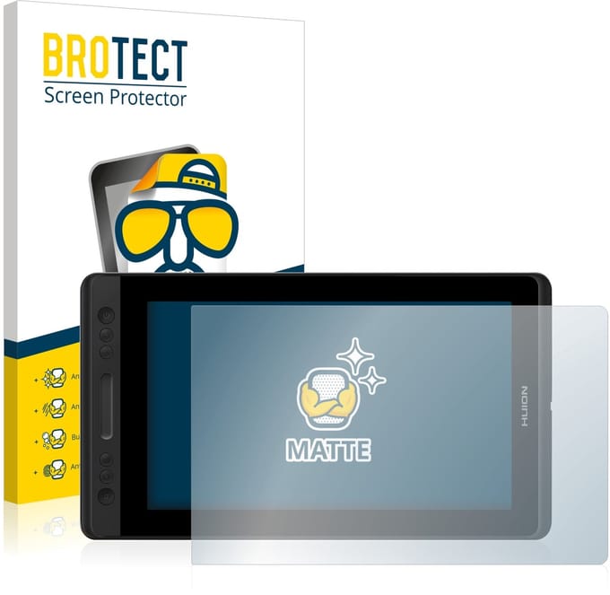 BROTECT - Screenprotector voor Huion Kamvas Pro 13 - Folie Beschermfolie matte