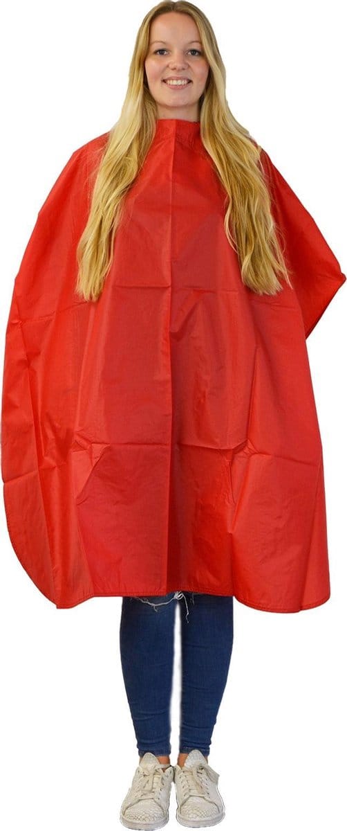 Nebur Kapmantel economy licht rood 148x112cm