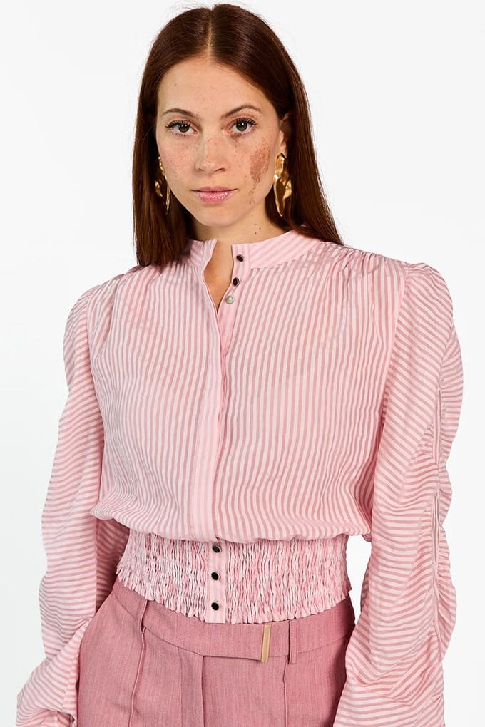 AAIKO Beaudine Ten 505 Dames - Jurken - Roze - Maat M