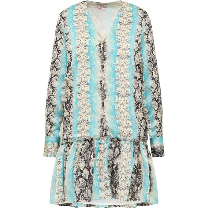 IZIA jurk met reptielenprint gaya