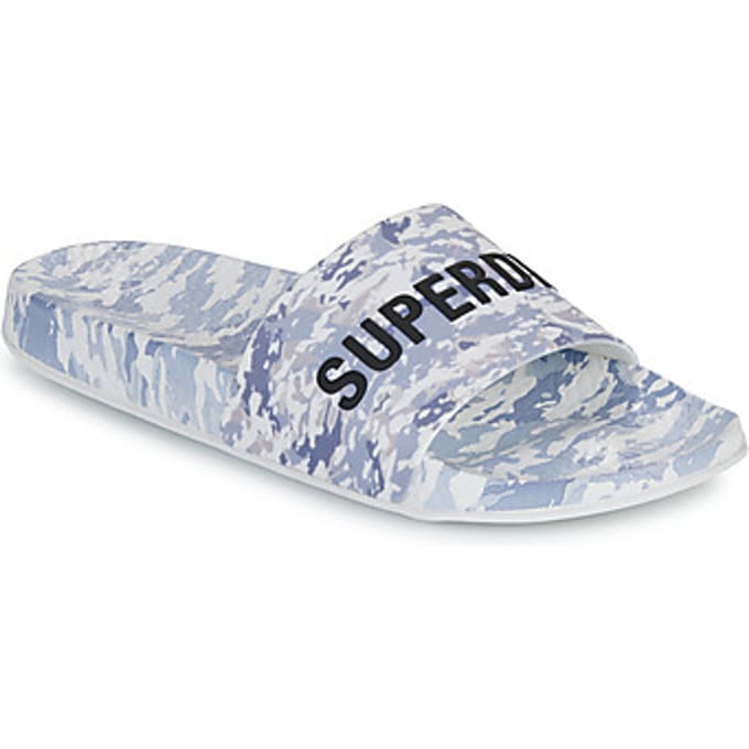 Superdry  Teenslippers Camo Print Pool Slide