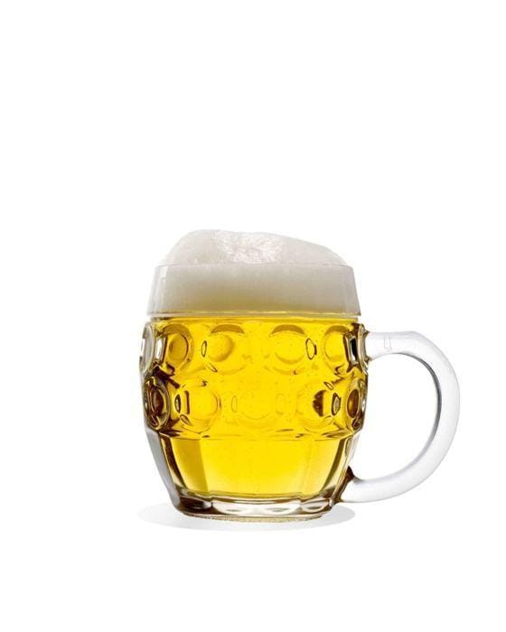 Bierpullen - Tübinger - 0,4 liter - Set van 6 stuks - Bierglas - Bierglazen