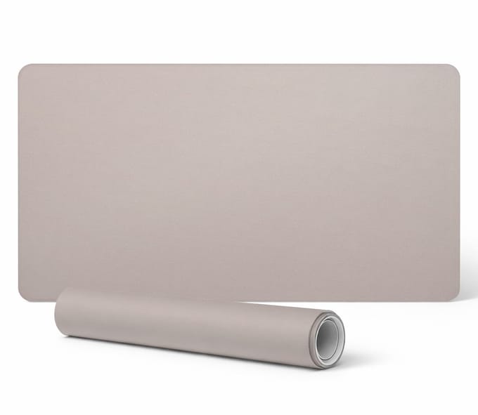 Moderne bureauonderlegger voor thuiswerken, lichtbruin, 100x50 cm