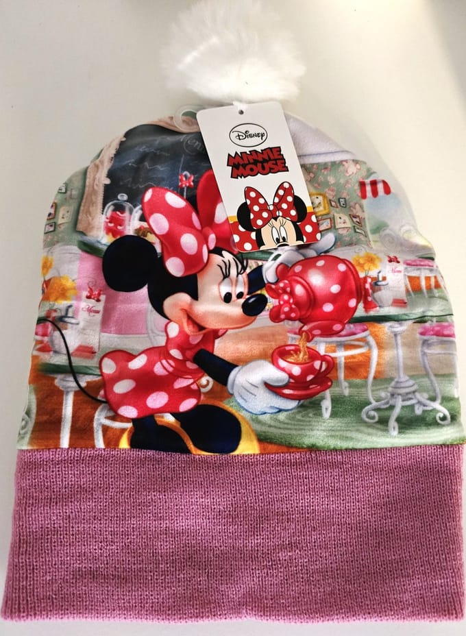 Minnie Mouse Muts Theepot Maat 52
