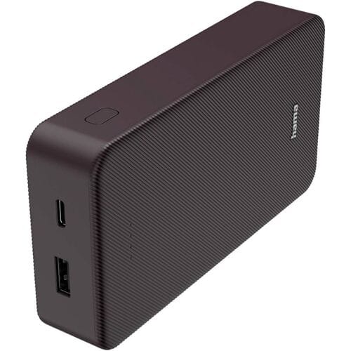 Hama Powerbank - Color - 20000mAh - 15W - 1x USB-C, 1x USB-A - Pruim