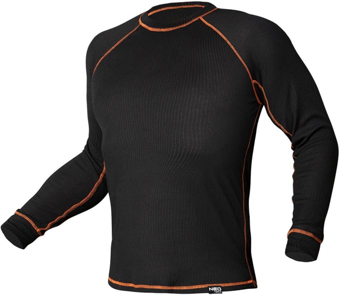 NEO BASIC - Thermoshirt - Zwart - S/M - Ademend