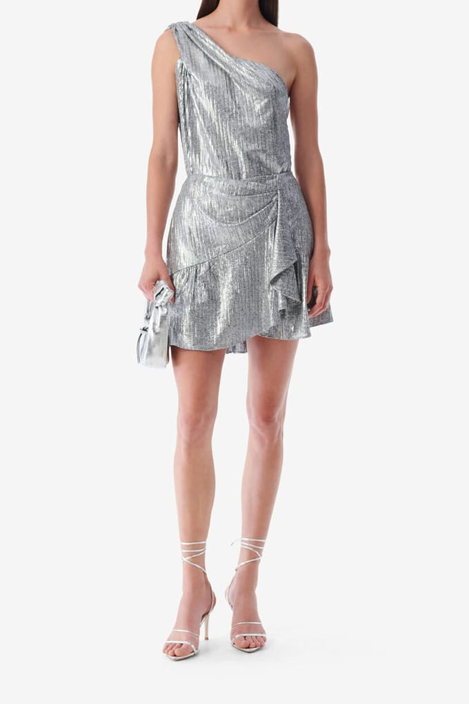 IRO Paris Imane Skirt Grey Lurex Taglia: M | Minigonne Outlet | Donna | Grigio