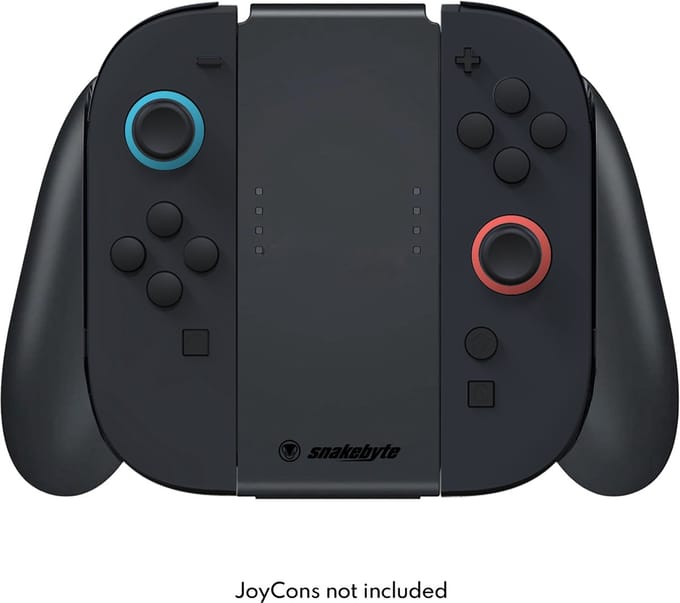 Snakebyte Ergo Grip S2 - Draadloze Joy-Con Controller - Geschikt voor Nintendo Switch 2 - LED