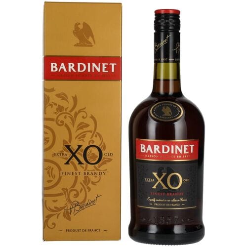 Bardinet Brandy Bardinet XO Extra Old Finest Brandy 40% Vol. 0,7l in geschenkverpakking