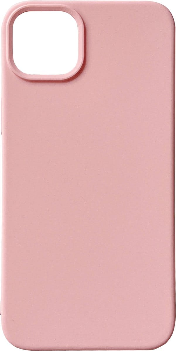 Casemania Hoesje Geschikt voor Apple iPhone 14 Plus - Roze - Extra Stevig Siliconen Back Cover