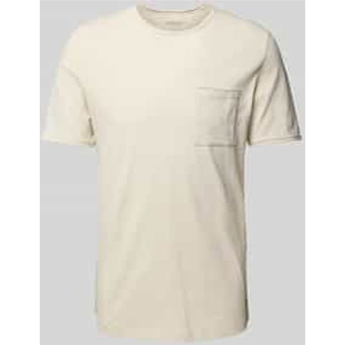 Regular fit T-shirt van puur katoen