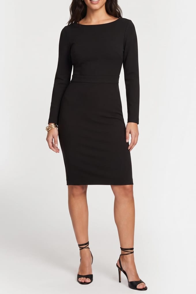 GUESS Celia Dress Jet Black A996 Größe: 48 | Minikleider Outlet | Damen | Schwarz