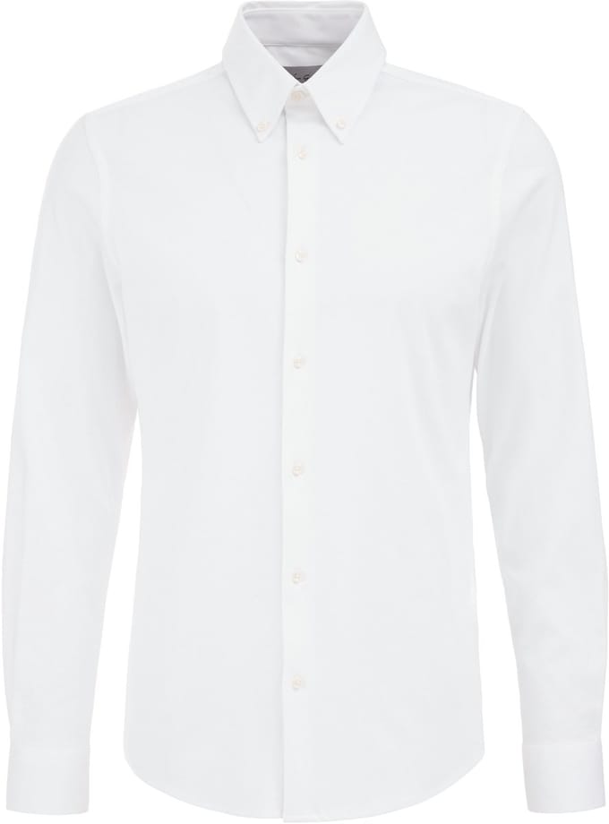 Van Gils Heren Slim fit overhemd met stretch