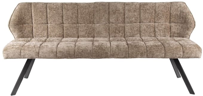Fraaai - Ramon eetkamerbank 180 cm geweven - champagne