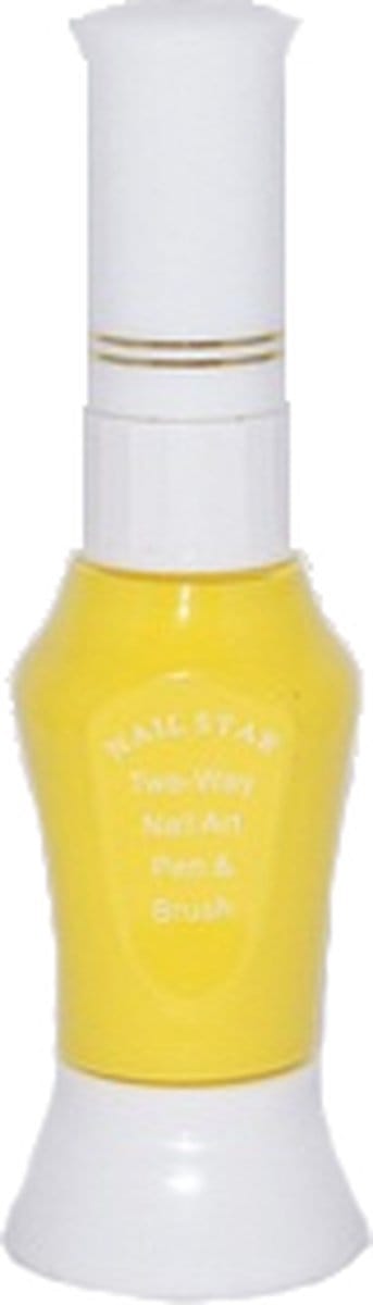 Nagellakpen Geel 2 in 1