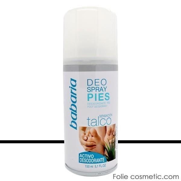 Déodorant Spray pour les pieds à l'Aloé Vera - BABARIA - 150ml