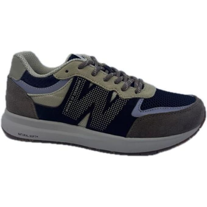 Woden Woden Rigmor Open Mesh Sneakers bruin