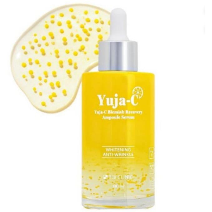 3W CLINIC Yuja Zaad Vlek Herstel Ampul Serum, 1 stuk, 100ml white