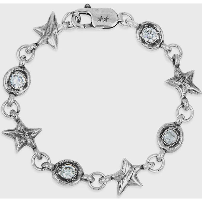 White Squadra Bracelet