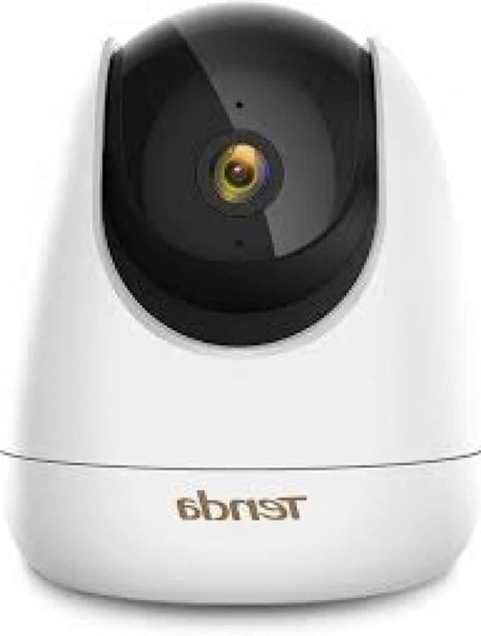 Bewakingscamera - Beveiligingscamera Babyfoon - Huisbewaking - 360 Graden Zicht - 2K Resolutie - Wit