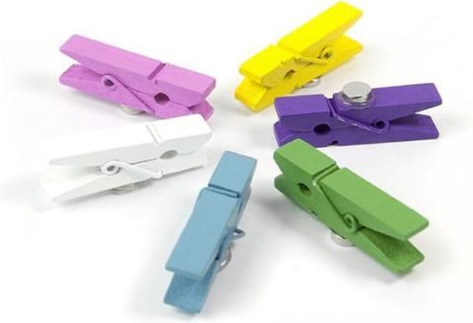 Magnet Kolor Klip - set 6 assorted