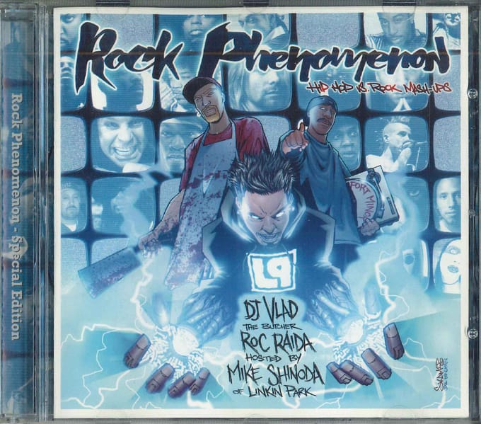 CD DJ VLAD / ROC RAIDA - Rock Phenomenon CDRCKPSE ROCK PHENOMENON Europa Dance & Electronica Gebruikt gray
